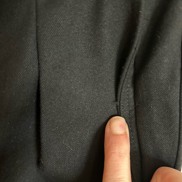 *NWT* Banana Republic Women's Wide-Leg Black Trousers - Picture 4 of 6